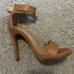 nude high heels